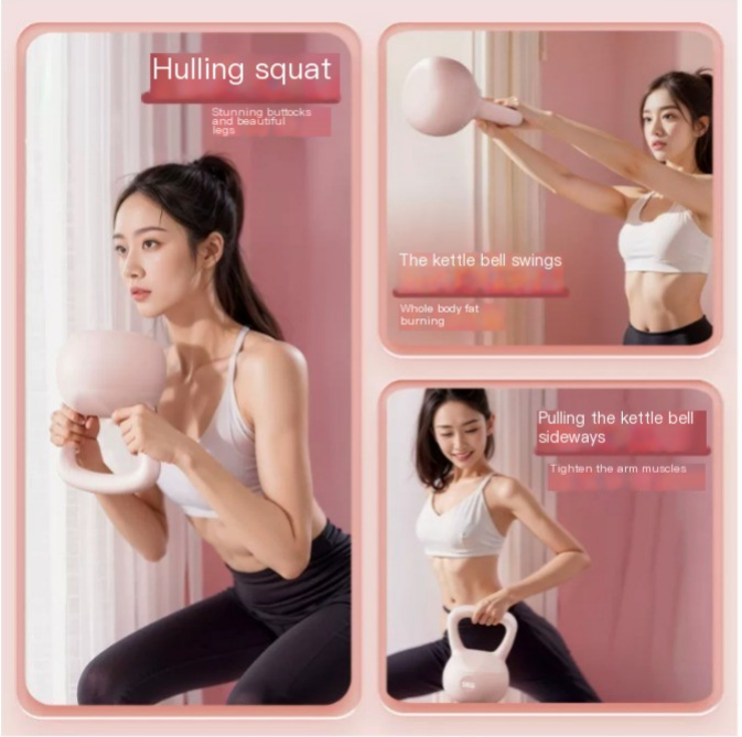 Pesa Rusa para Fitness en Casa - Mujer