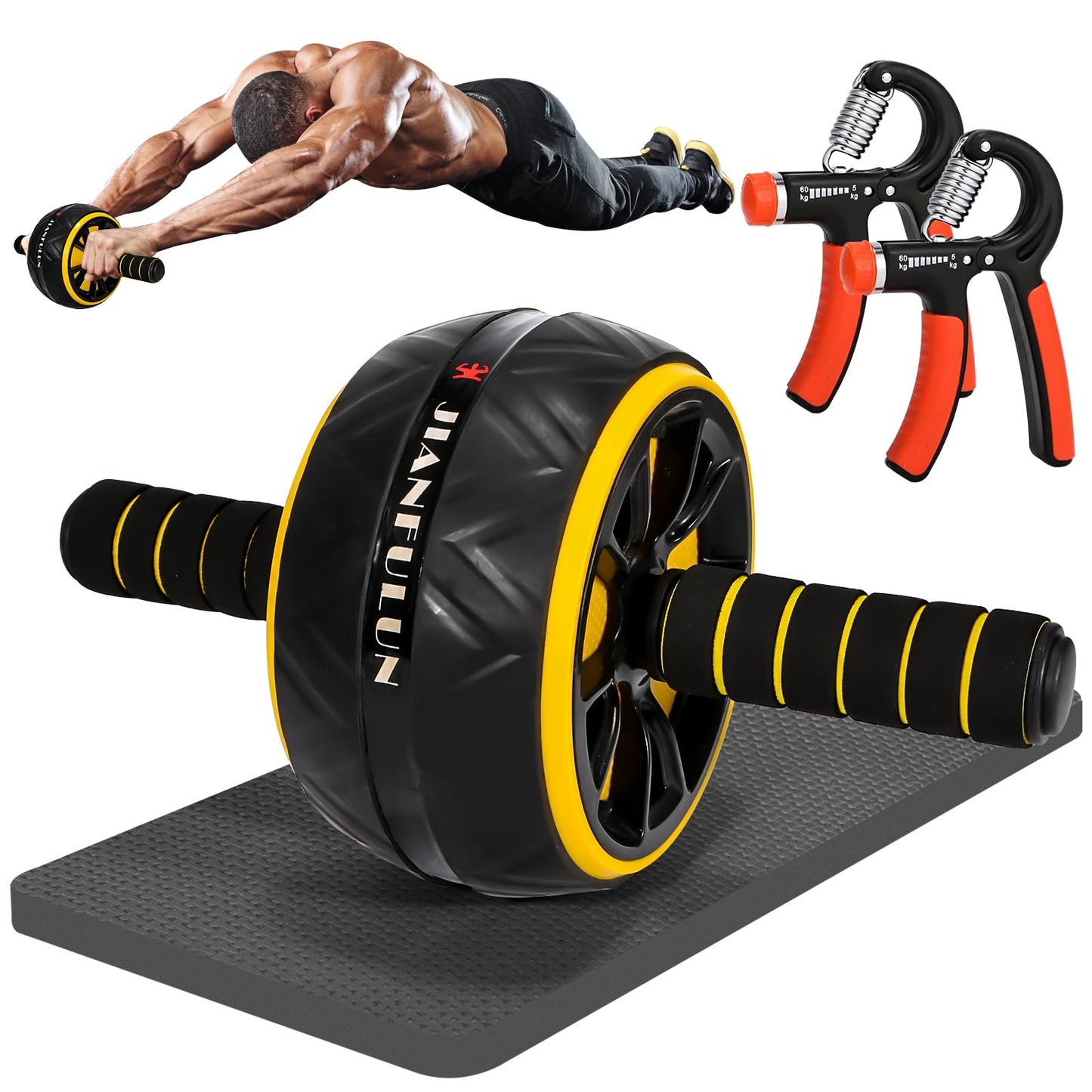 T-link Ab Roller para Ejercicio de Abdominales,