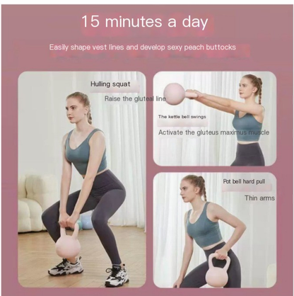 Pesa Rusa para Fitness en Casa - Mujer